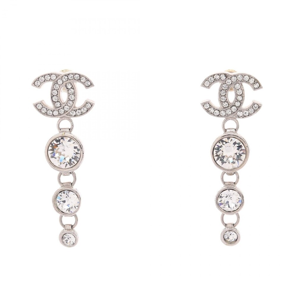Chanel B23S Coco Mark Pierced Earrings #339403C86B